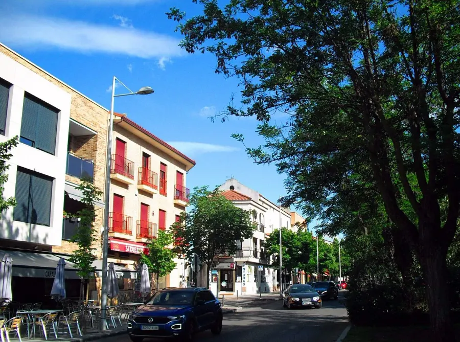 La carte Villanueva de la Cañada