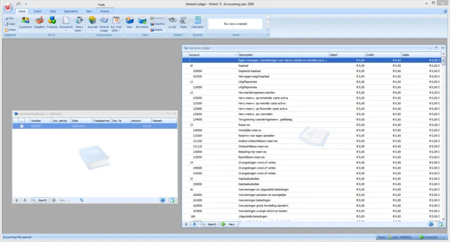 The Accounting software card