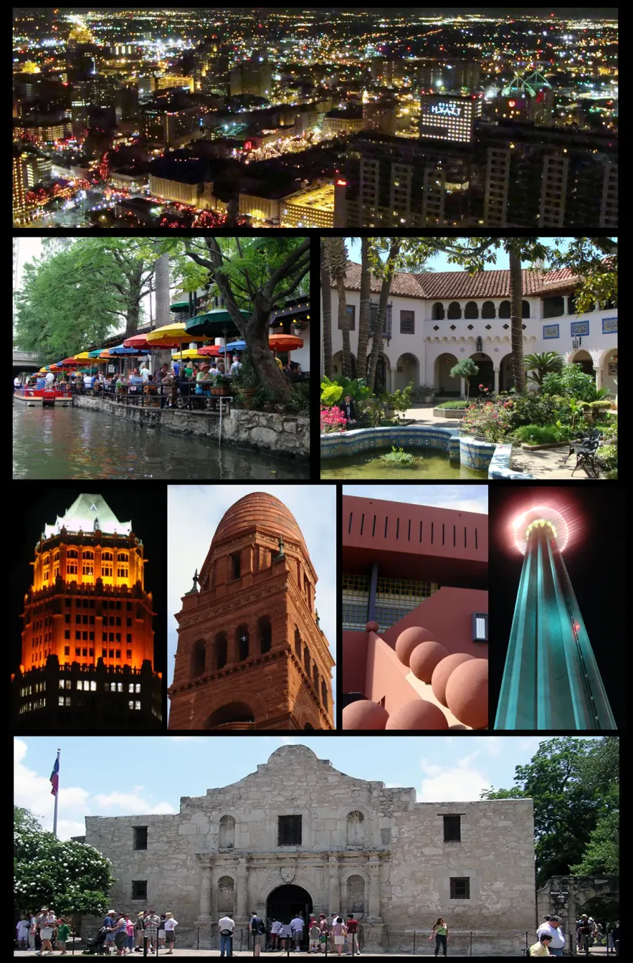 La carte San Antonio