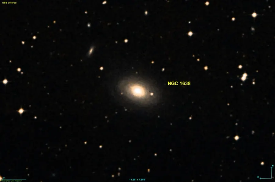 The NGC 1638 card