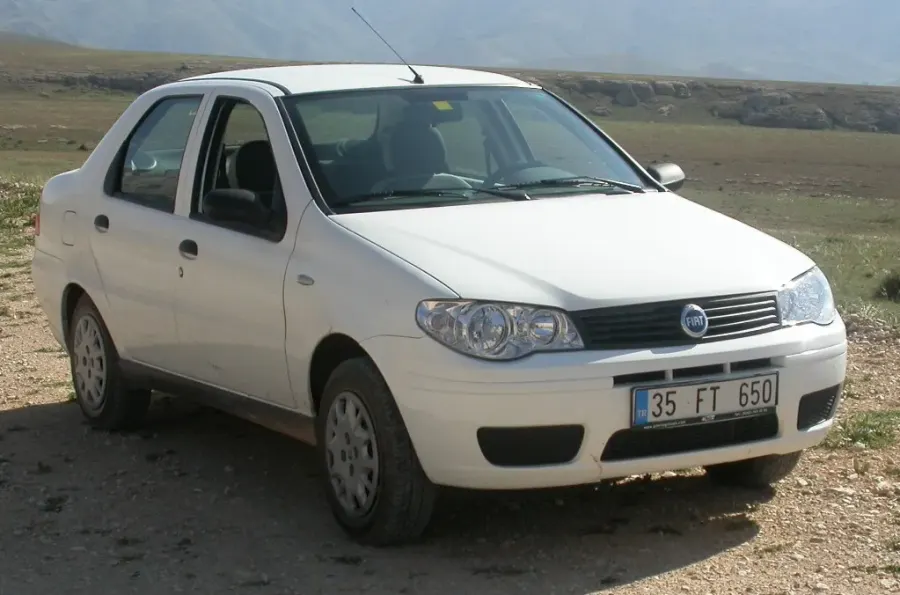 La carte Fiat Albea