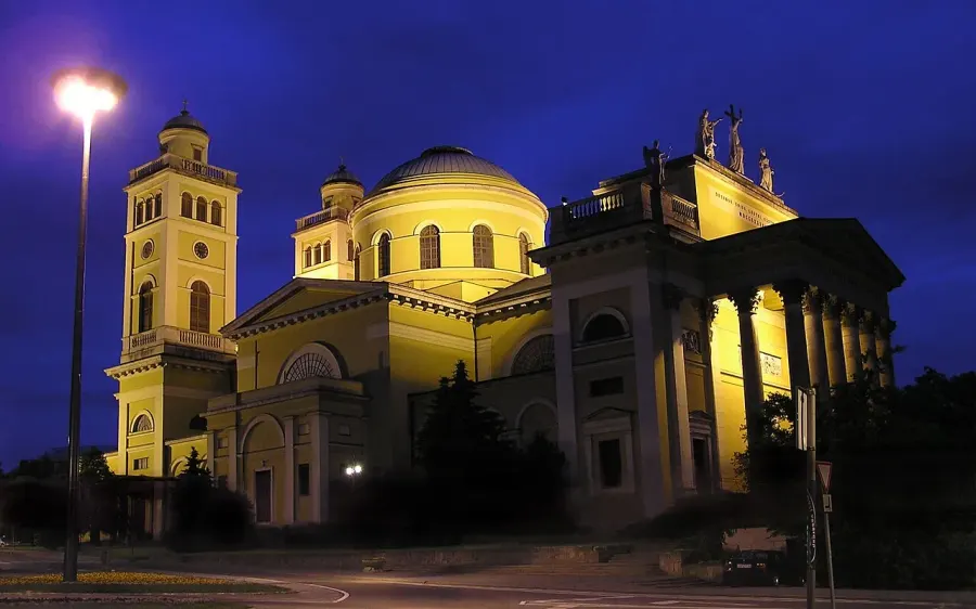 La carte Archidiocèse d'Eger
