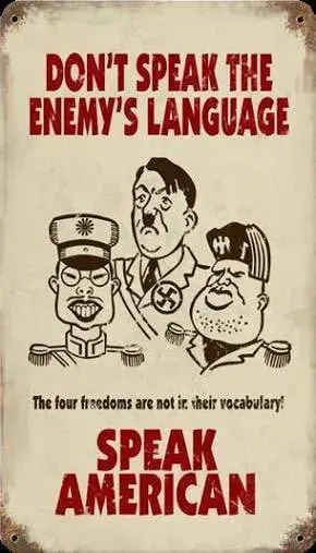The Linguistic discrimination card