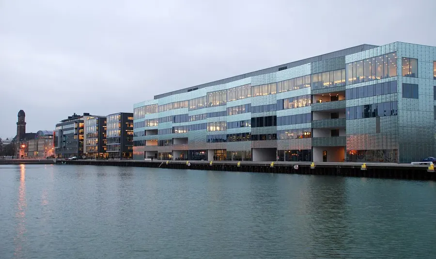 La carte Université de Malmö