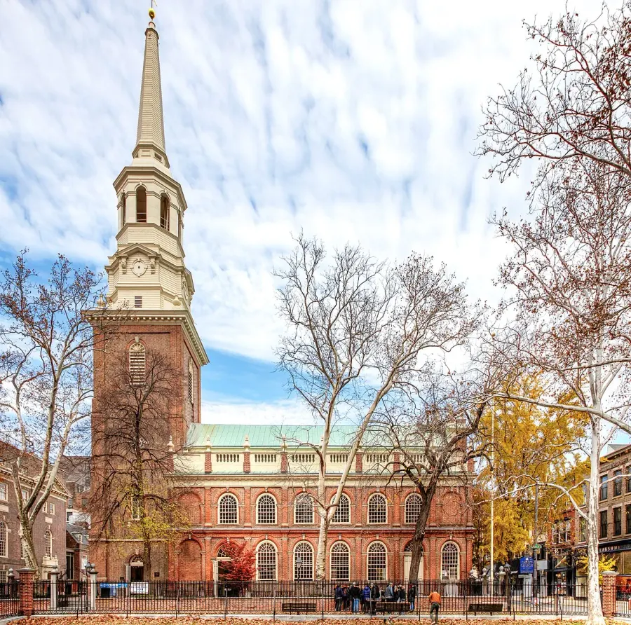 La carte Christ Church