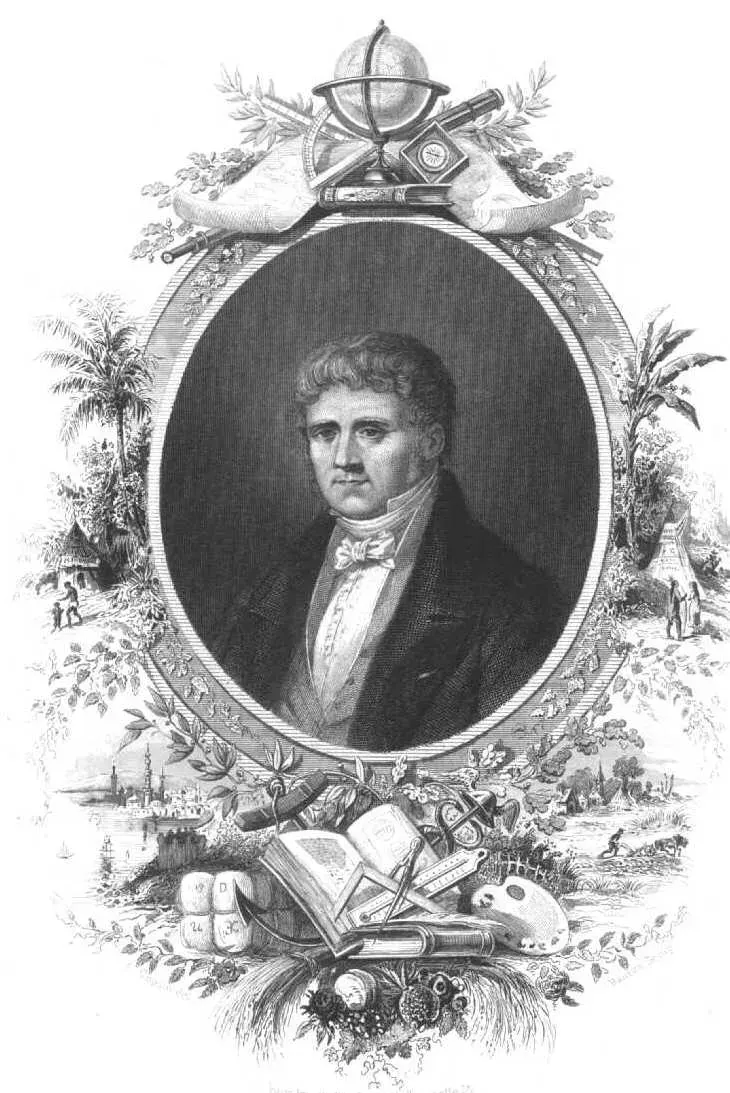 La carte Conrad Malte-Brun