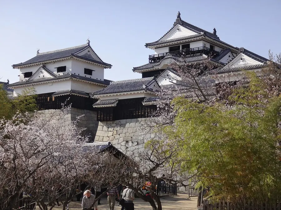 The Matsuyama Castle card