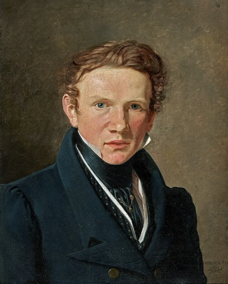 La carte Wilhelm Ferdinand Bendz