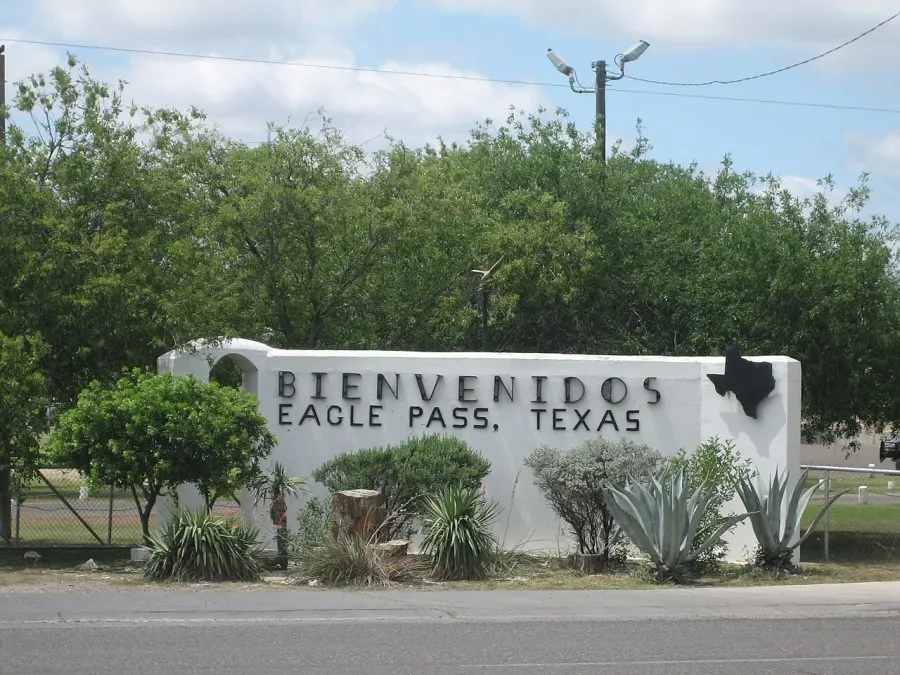 La carte Eagle Pass