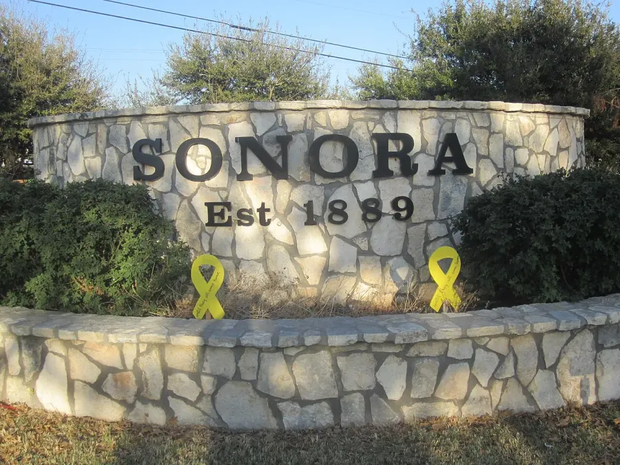 The Sonora, Texas card