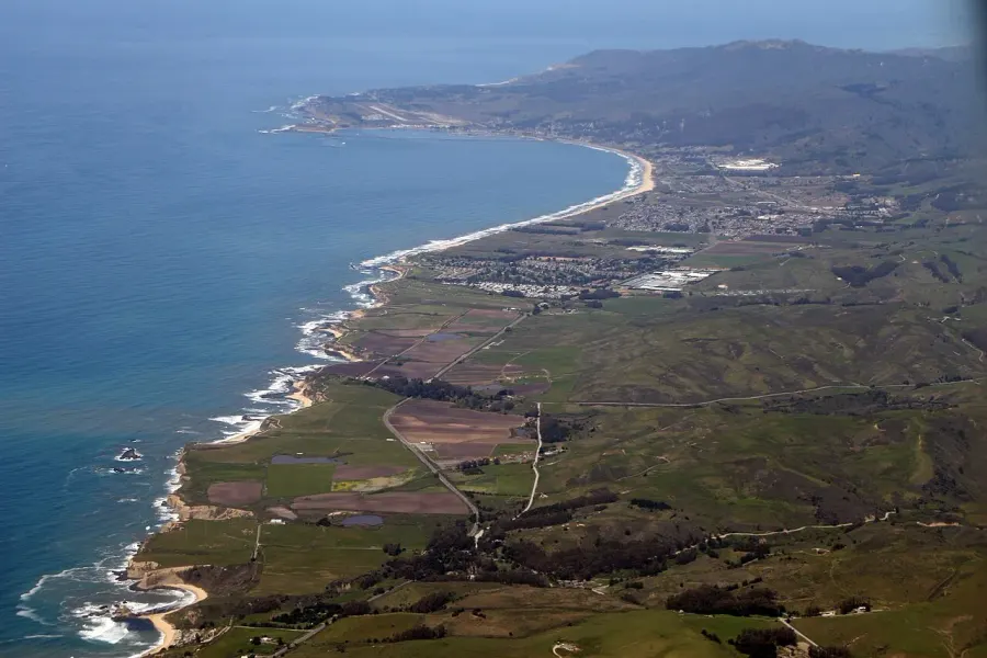 La carte Half Moon Bay