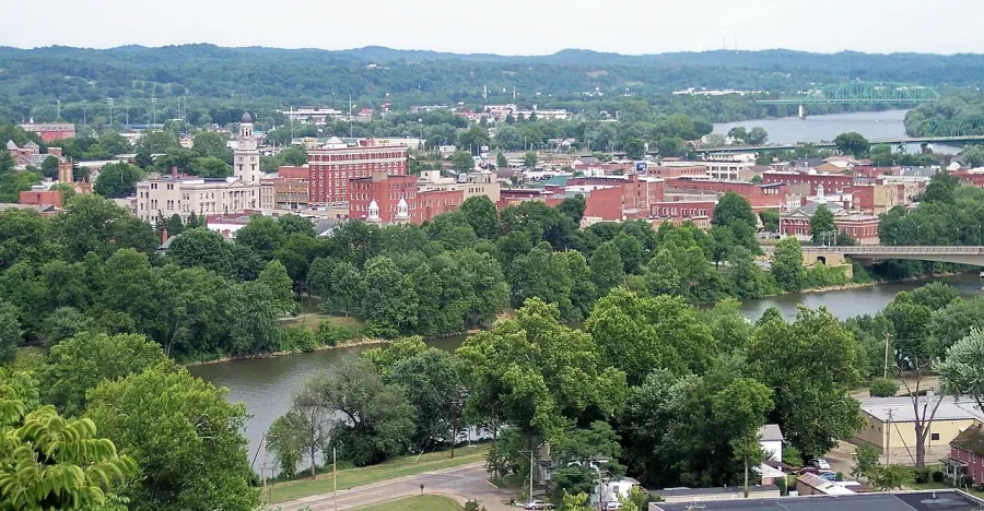 The Marietta, Ohio card