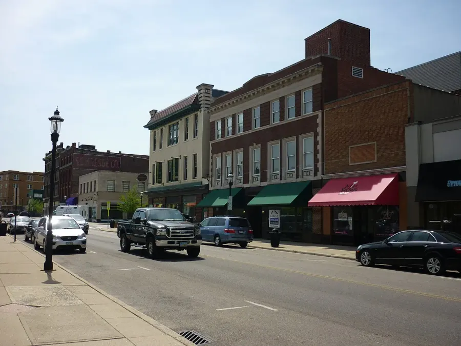 La carte Middletown