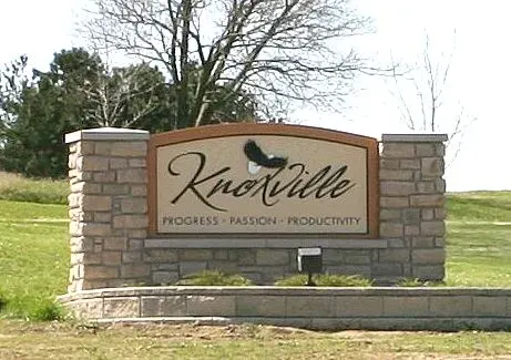 La carte Knoxville