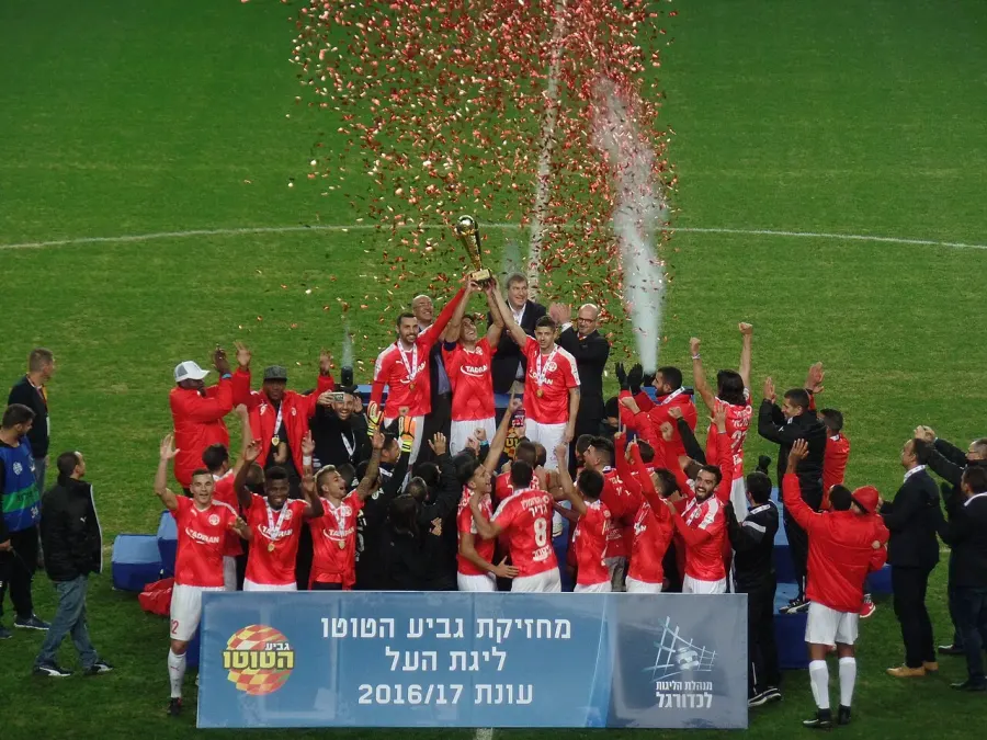 The Hapoel Be'er Sheva F.C. card