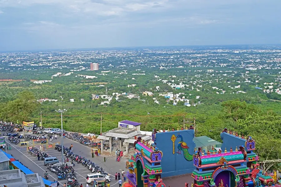 La carte Coimbatore