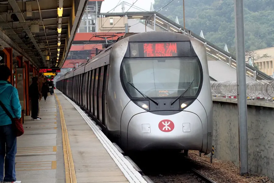 La carte East Rail Line