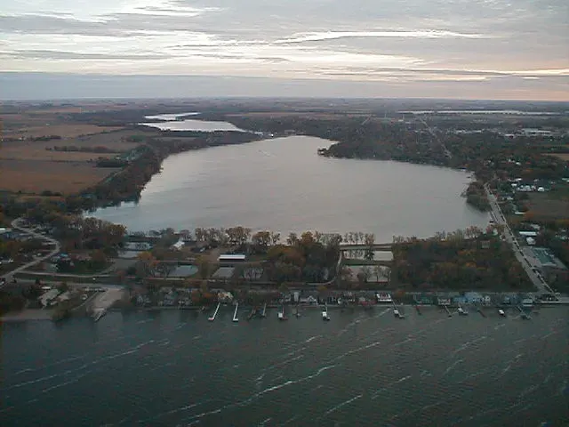The Spirit Lake, Iowa card