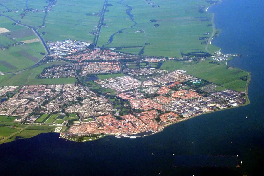 La carte Edam-Volendam
