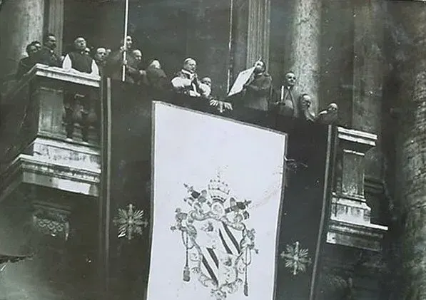 La carte Conclave de 1922
