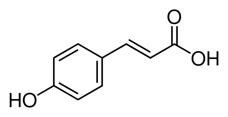The P-Coumaric acid card