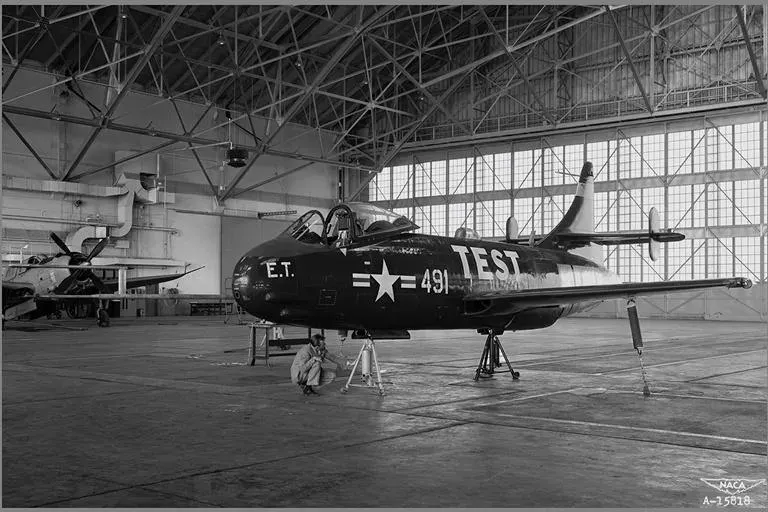 The Vought F6U Pirate card
