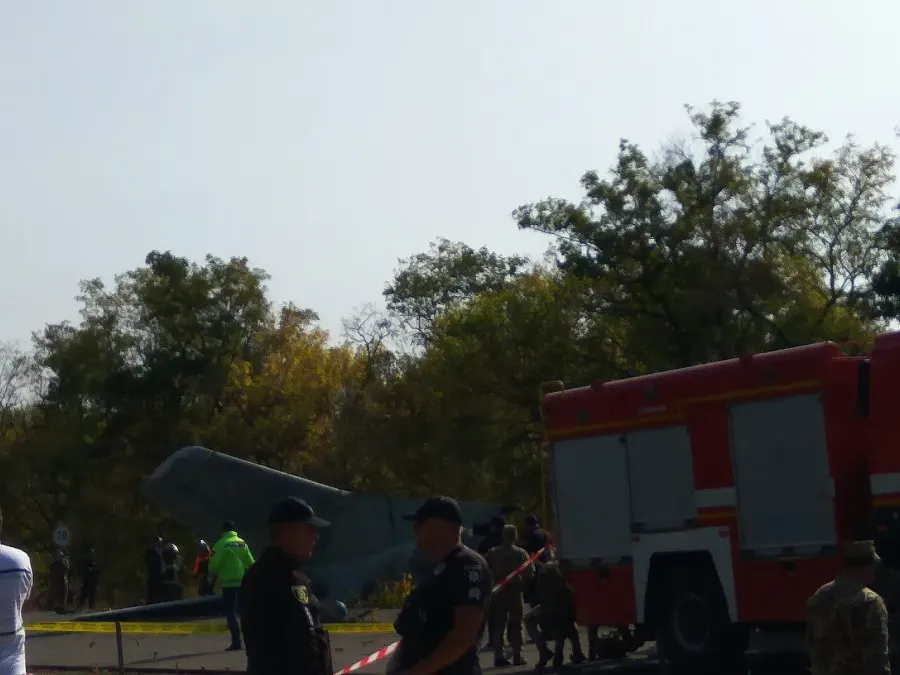 La carte Accident aérien de Tchouhouïv