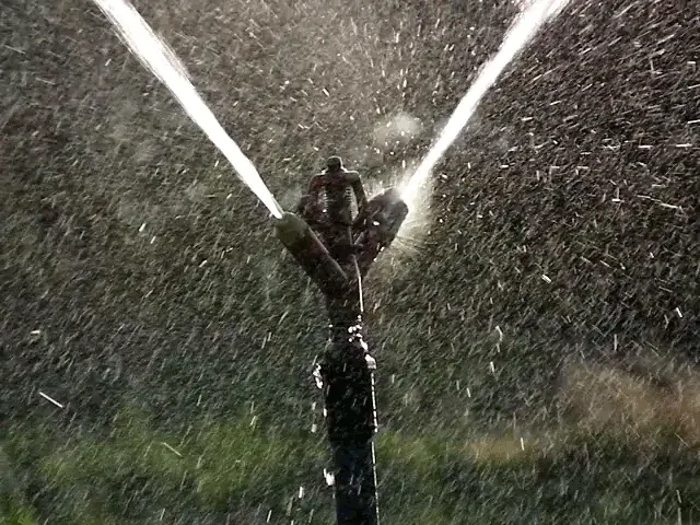 The Irrigation sprinkler card