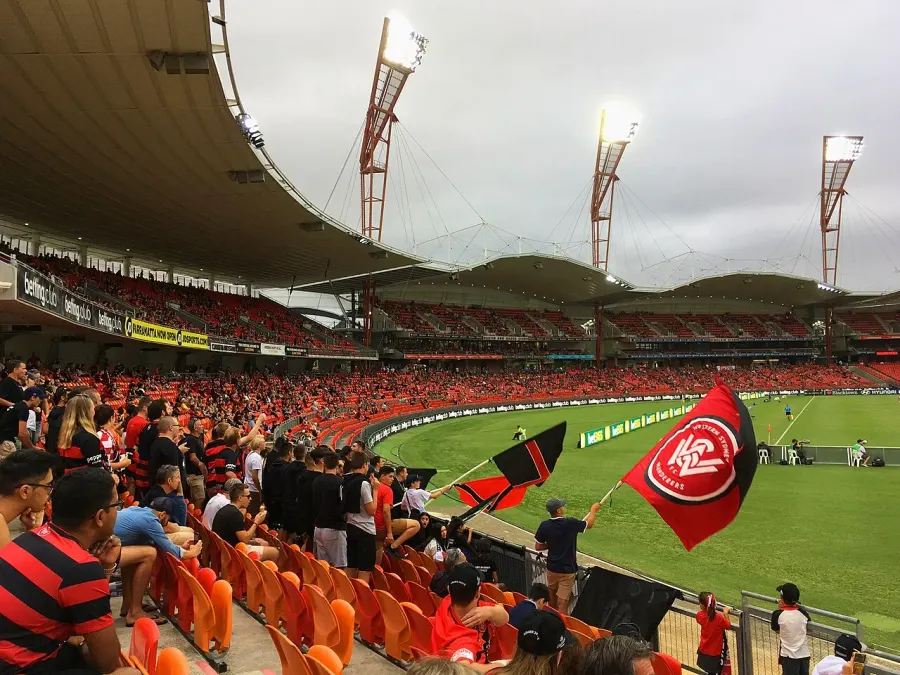 La carte Western Sydney Wanderers Football Club