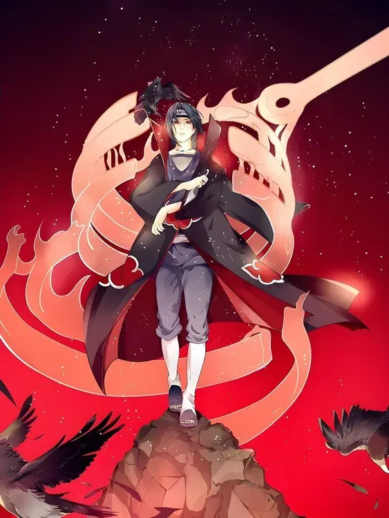 La carte Itachi Uchiwa