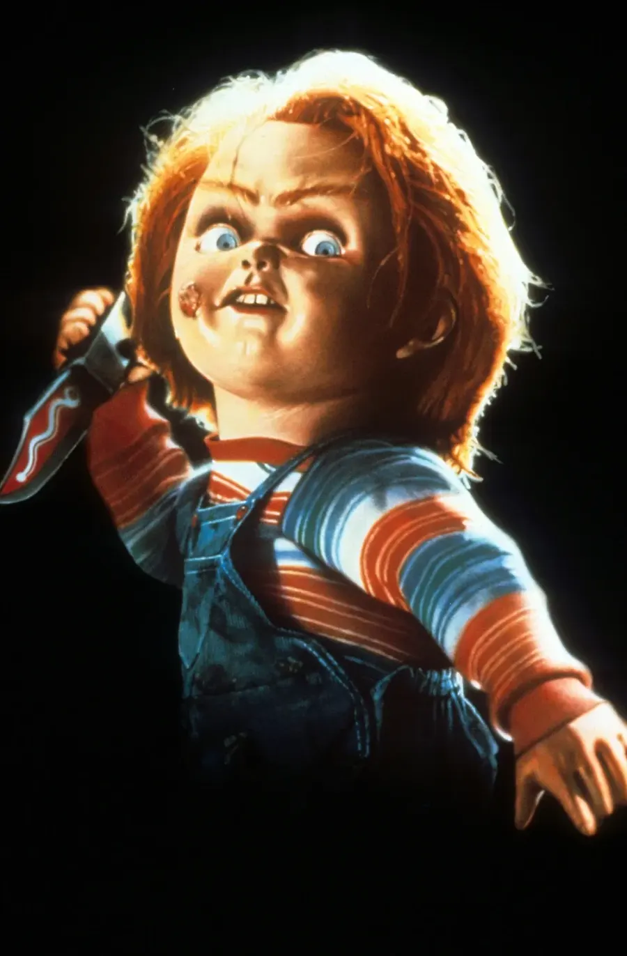 La carte Chucky, la poupée de sang