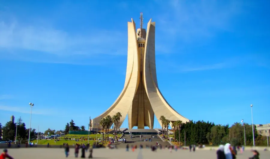 La carte Algérie