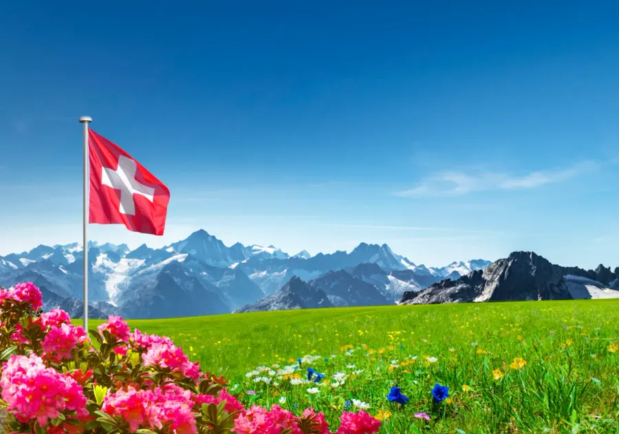 La carte Suisse